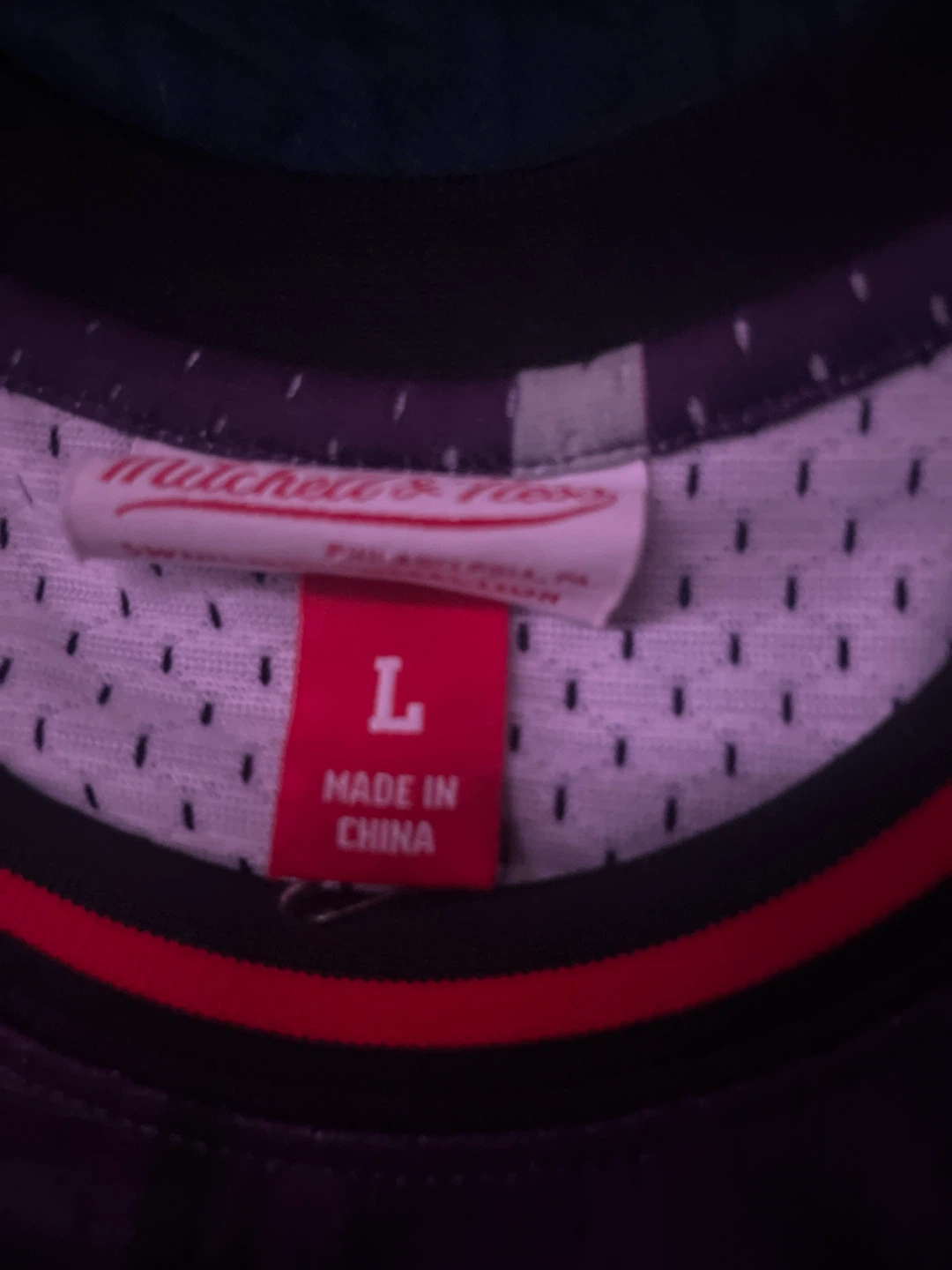 Mitchell & Ness Toronto Raptors Marcus Camby 21 Jersey Size L - photo 2