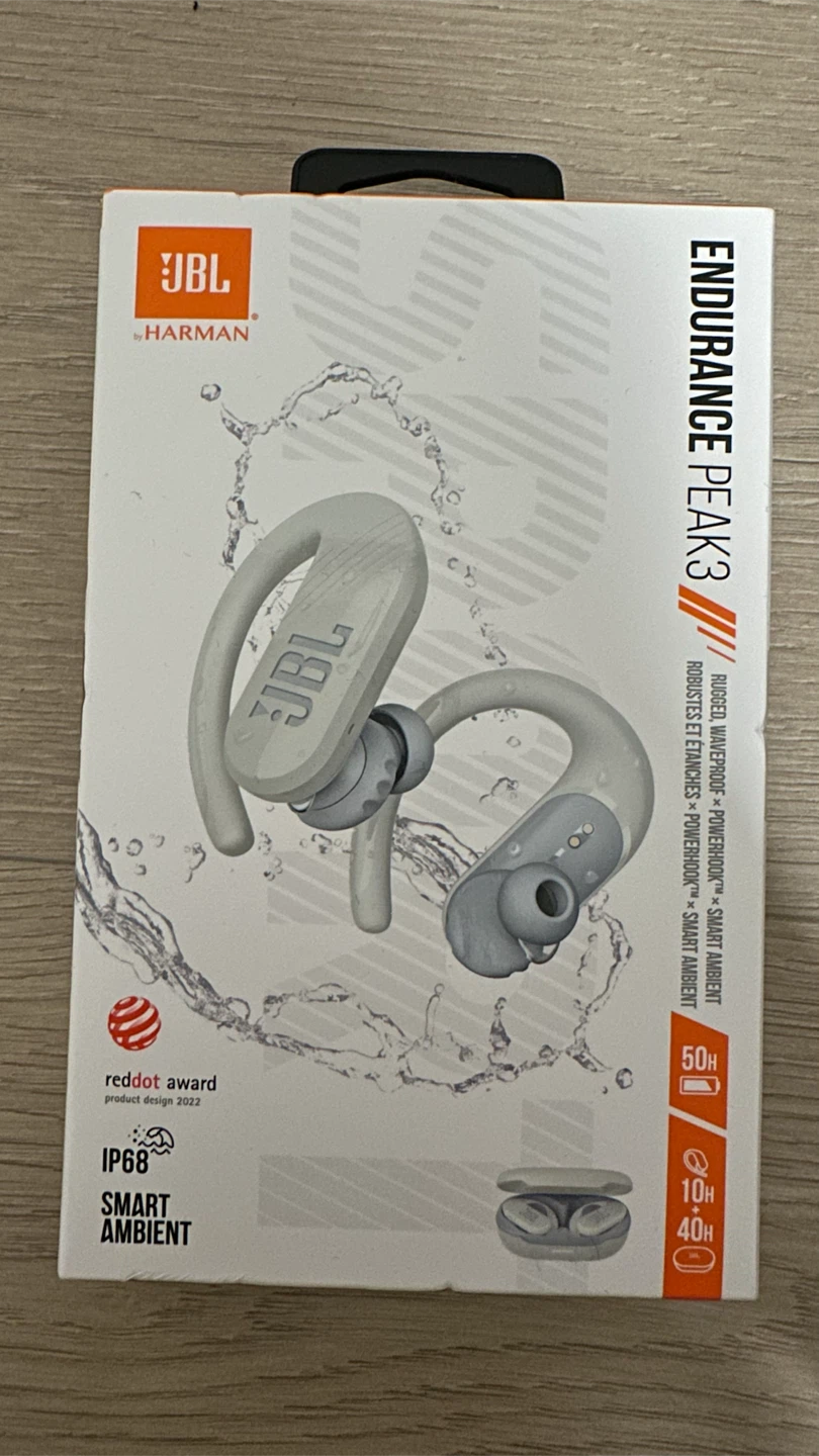 JBL Endurance Peak 3 Wireless Earbuds
