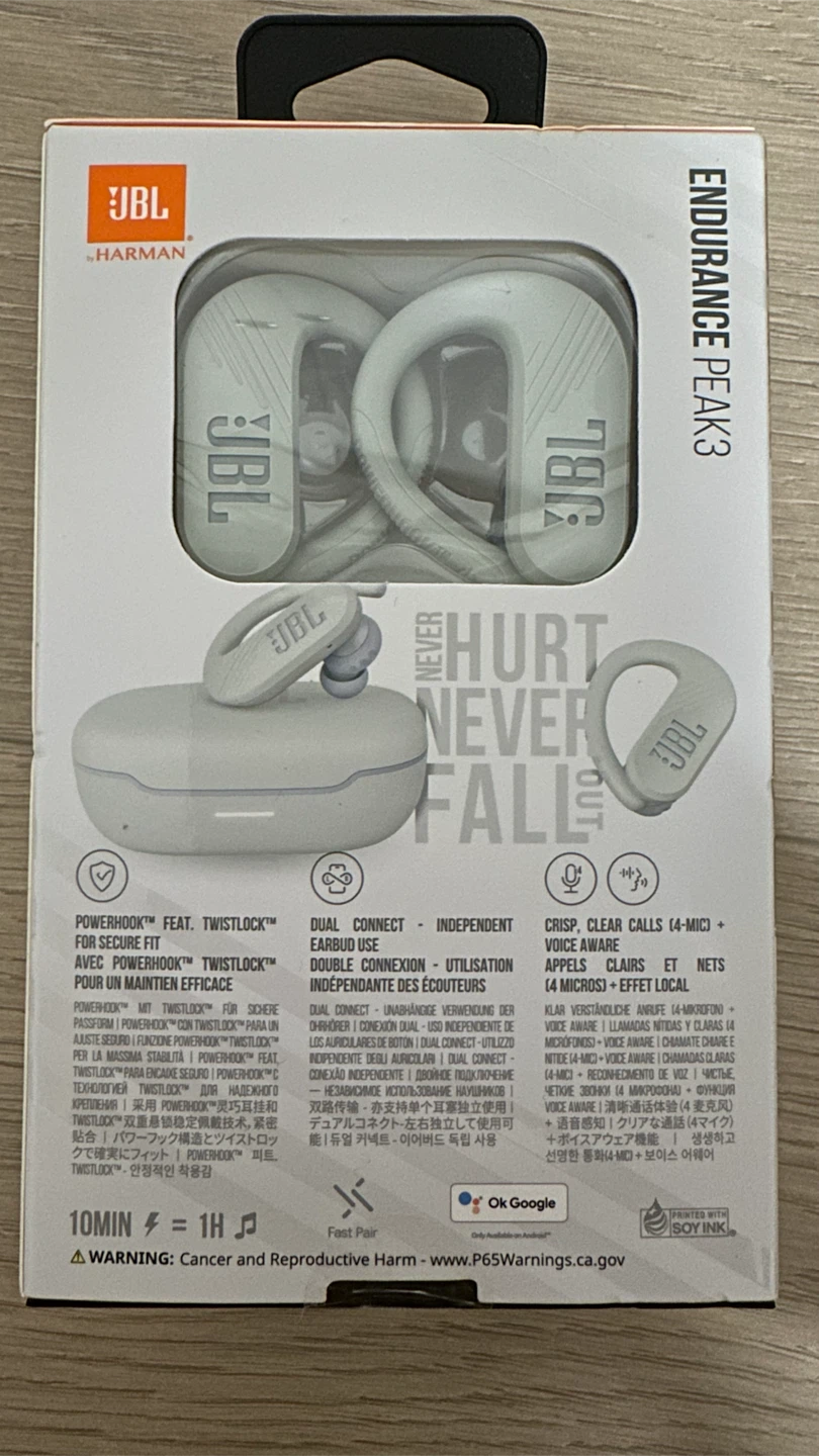 JBL Endurance Peak 3 Wireless Earbuds - photo 2