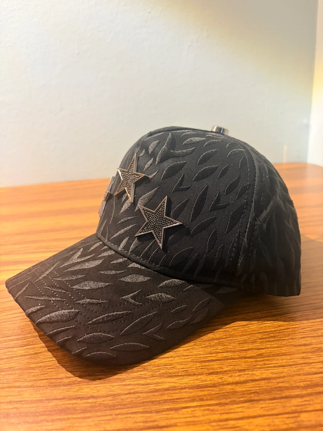 Barbas hats black triple star cap - photo 2
