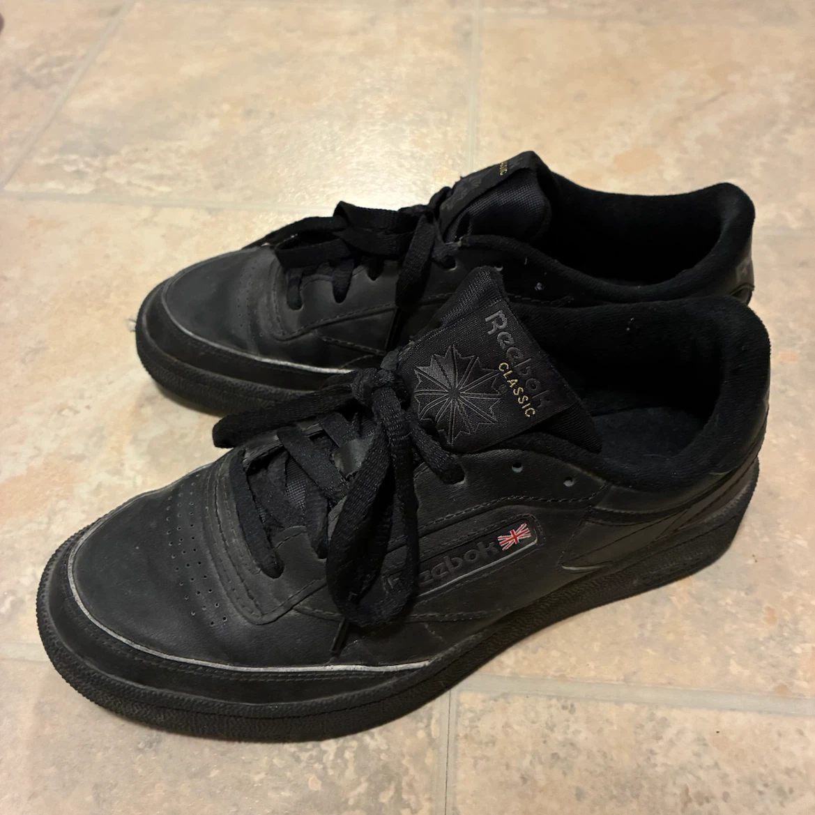 Black Reebok Classic Sneakers