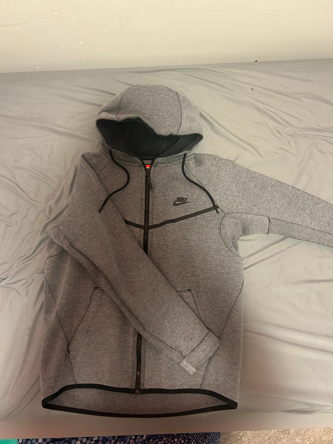 Nike Tech Fleece Full Zip Hoodie Grey