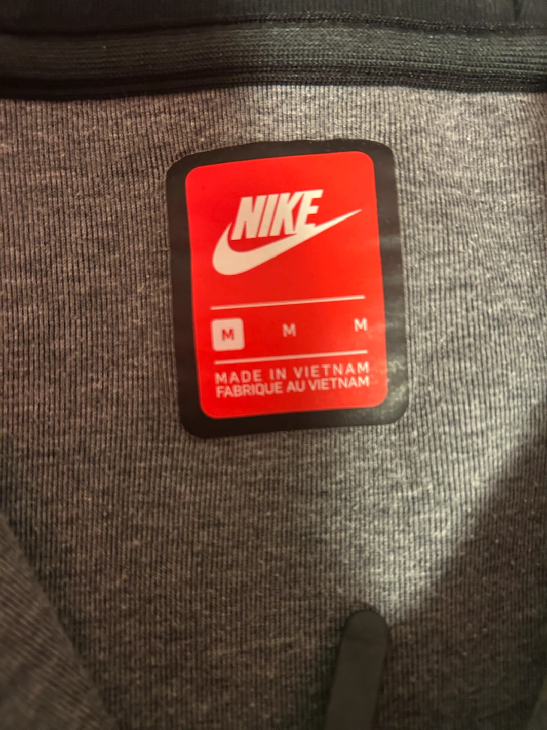 Nike Tech Fleece Full Zip Hoodie Grey - photo 2