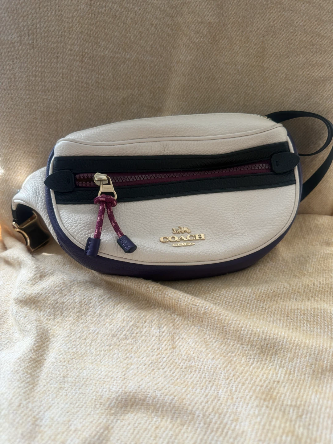 Coach Belt Bag - White