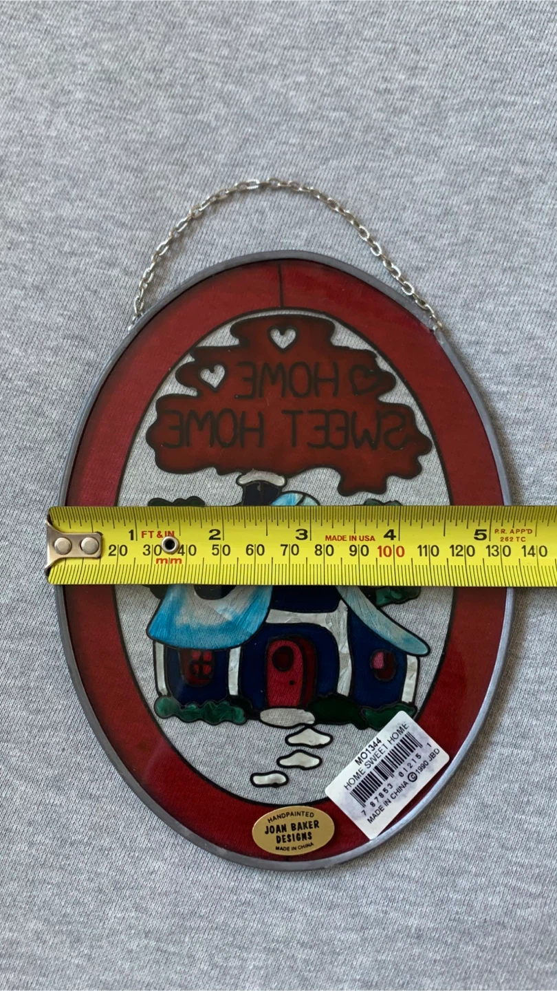 Joan Baker Designs Home Sweet Home Stained Glass Suncatcher - photo 2