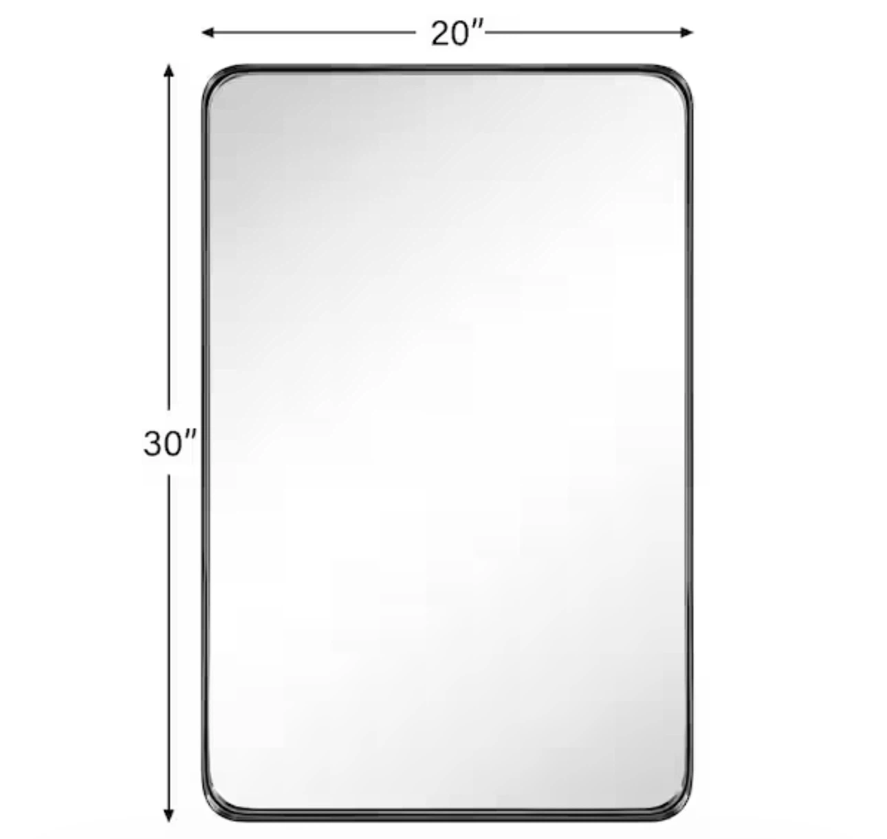TEhome GC00465 mirror oil rubbed bronze 20x30 - photo 2