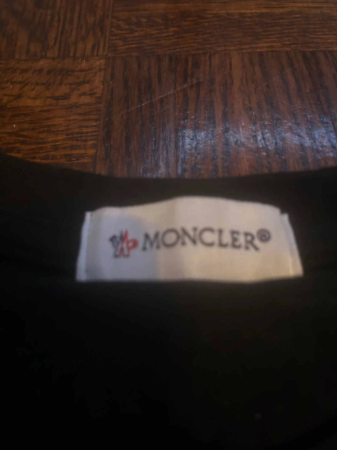 Moncler Black T-Shirt - photo 2