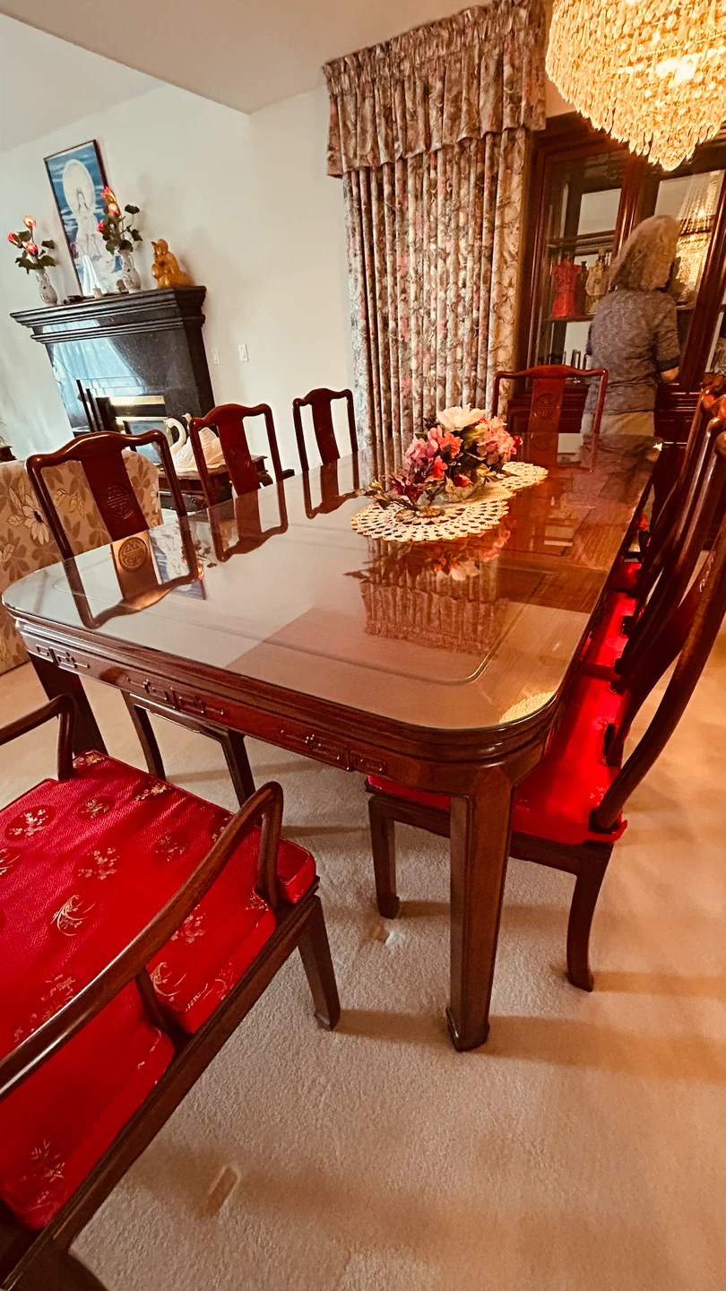 COMPLETE ROSEWOOD FURNITURE SET - Excellent Condition