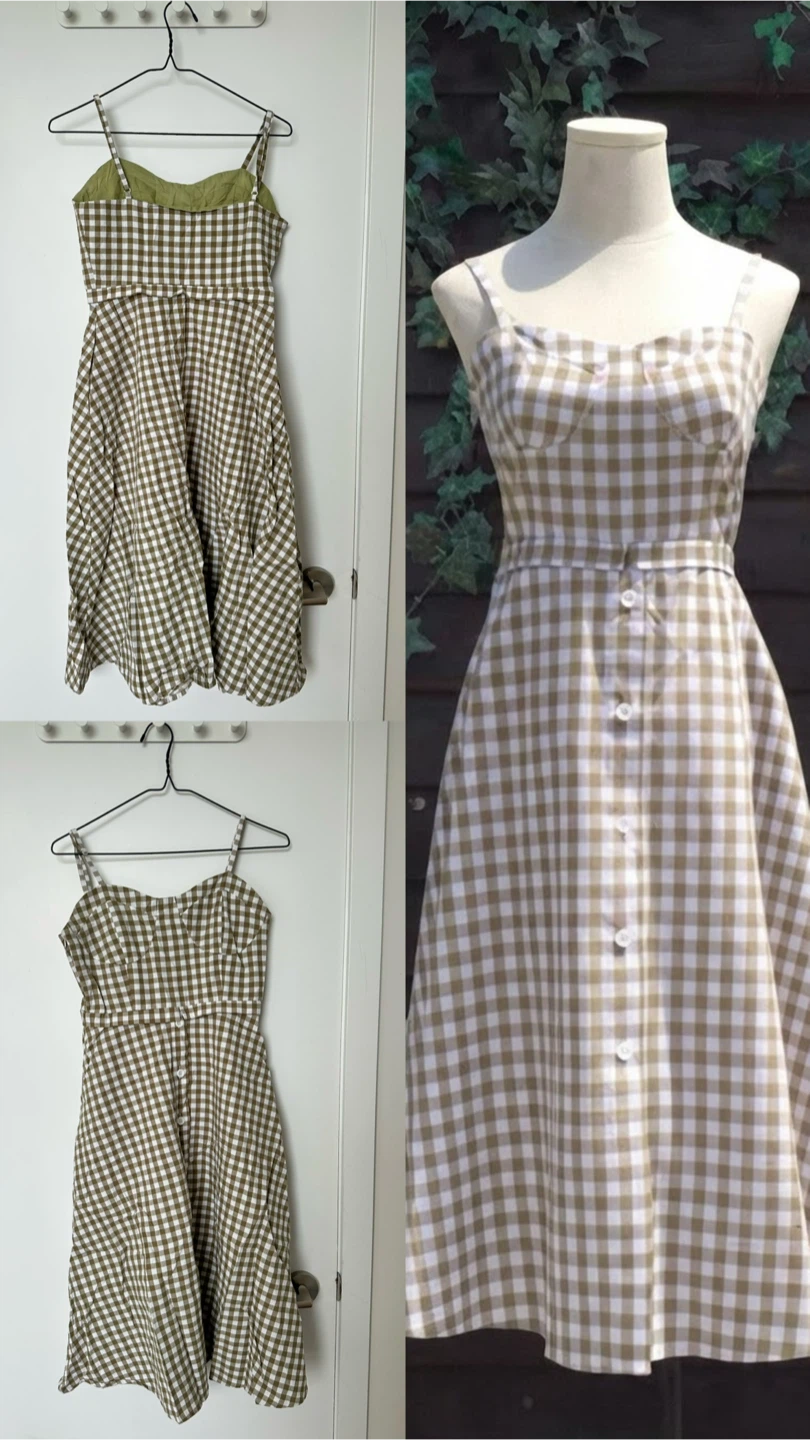 Gingham dress