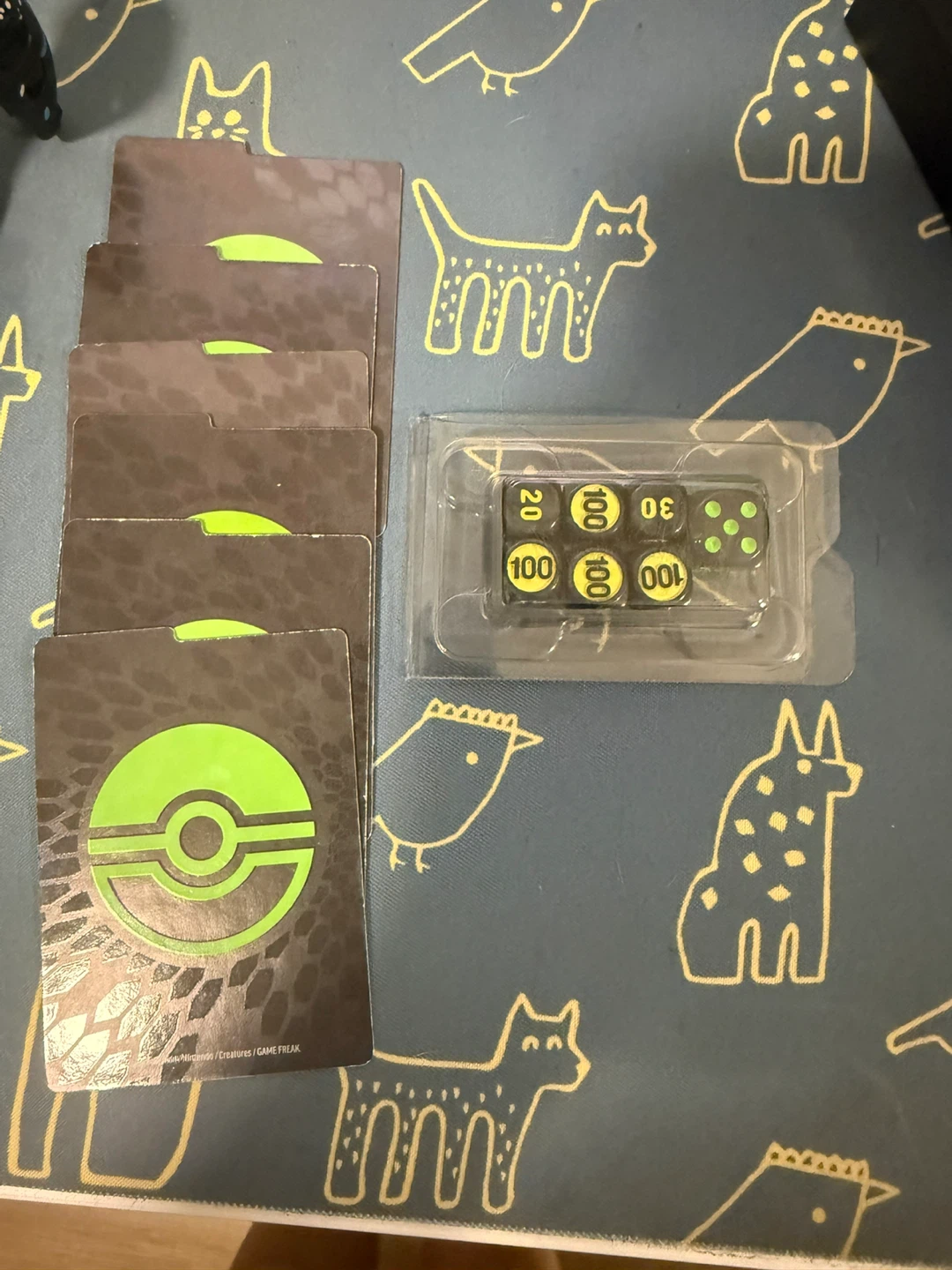 Pokemon TCG Damage Counters Dice Set