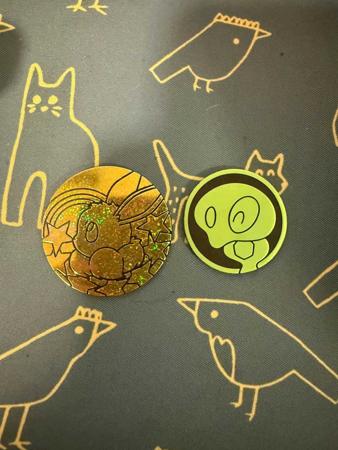 Pokemon Coin and Charmander Token