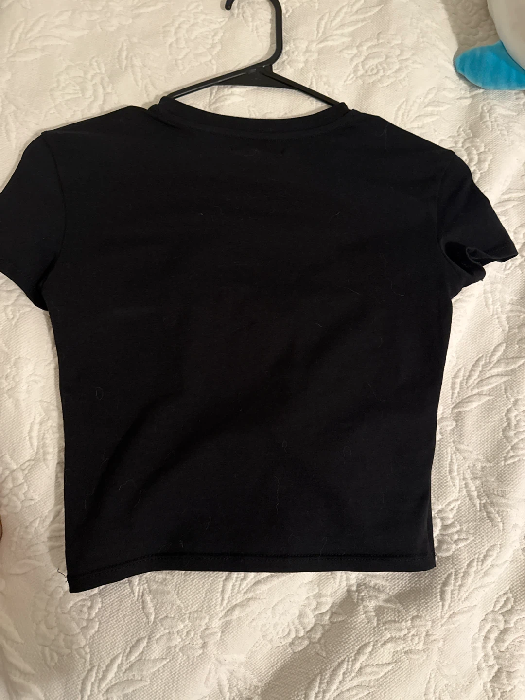 Bershka Black Cutout Twist Crop Top
