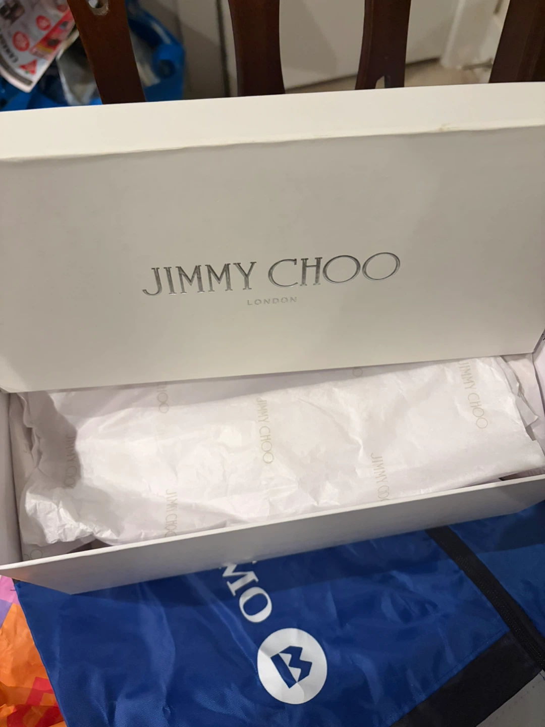 Jimmy Choo London Empty Shoe Box