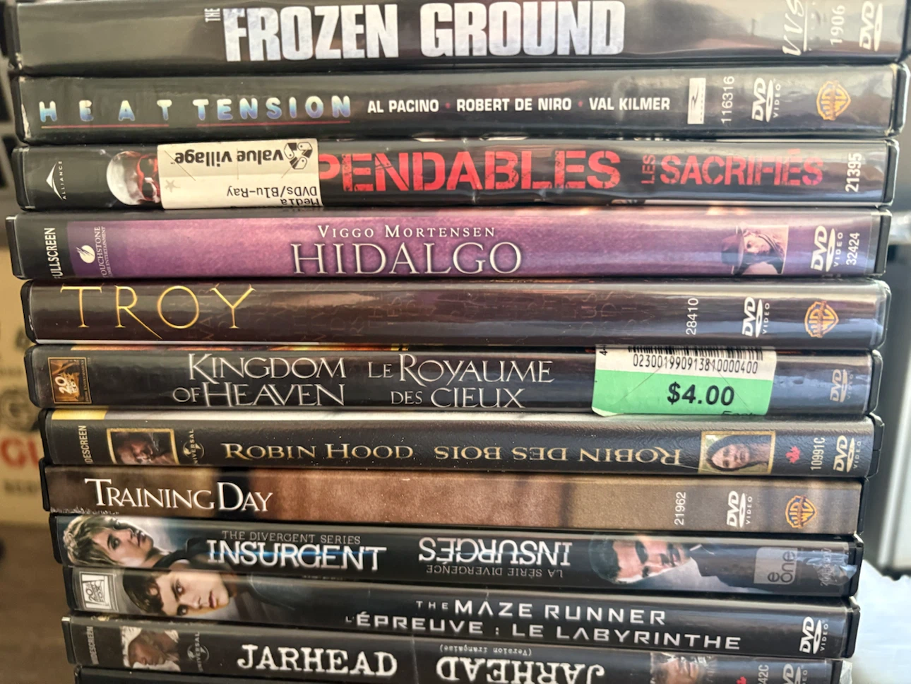 Collection of 25 Assorted Action and Thriller DVDs - photo 2