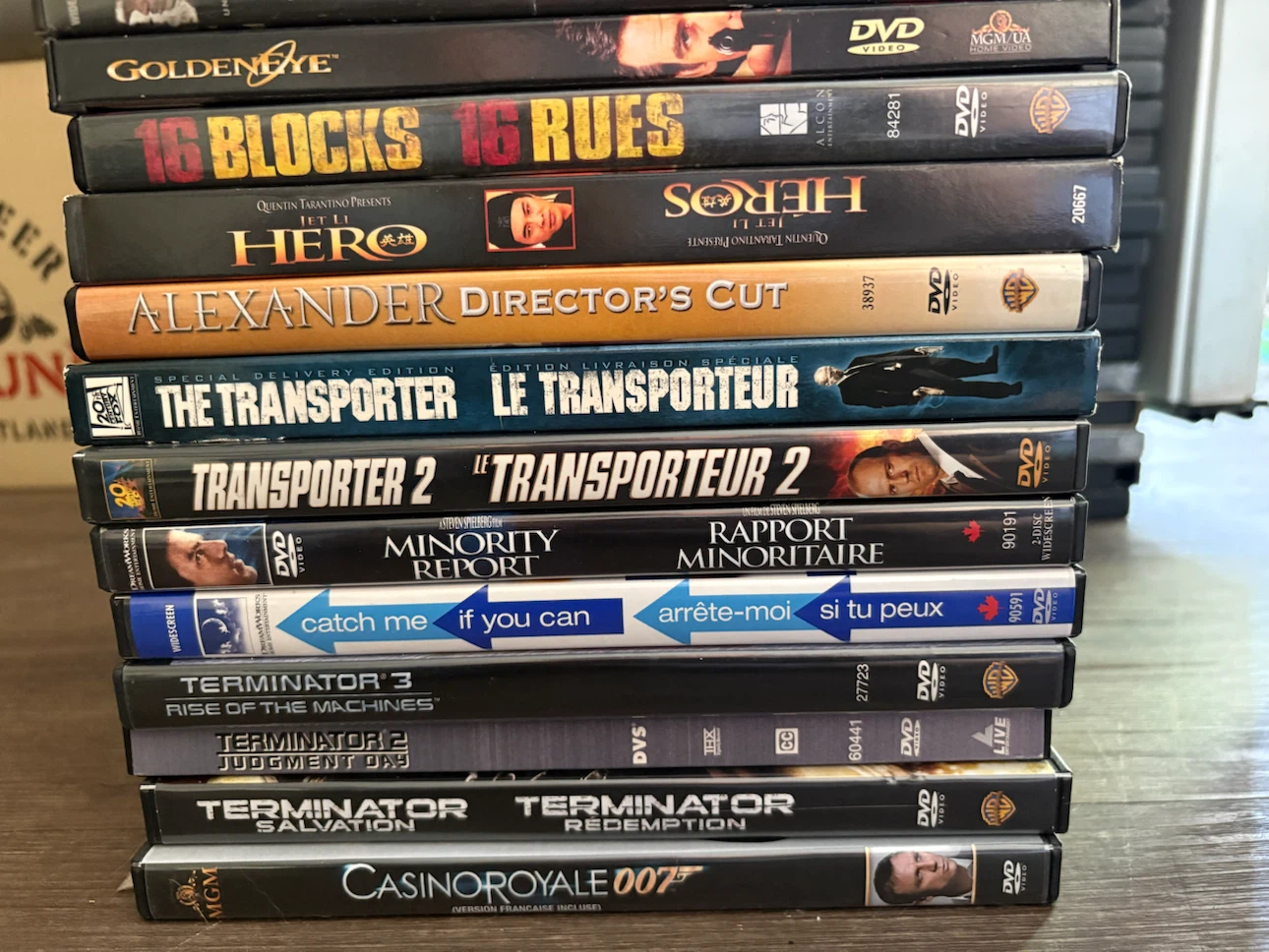 Collection of 25 Assorted Action and Thriller DVDs - photo 3