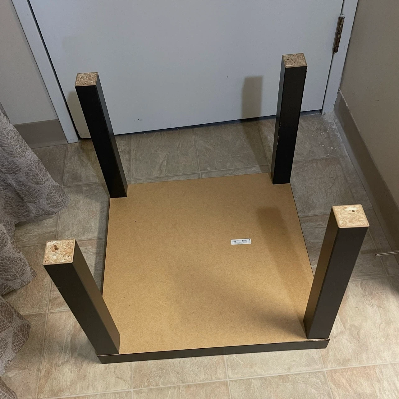 🌱 IKEA Square Lack Side Table - Black - photo 2