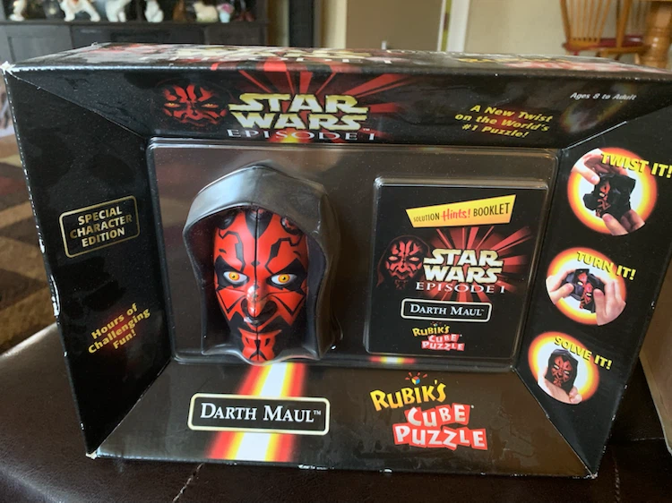 Star Wars Episode I Darth Maul Rubik's Cube Puzzle