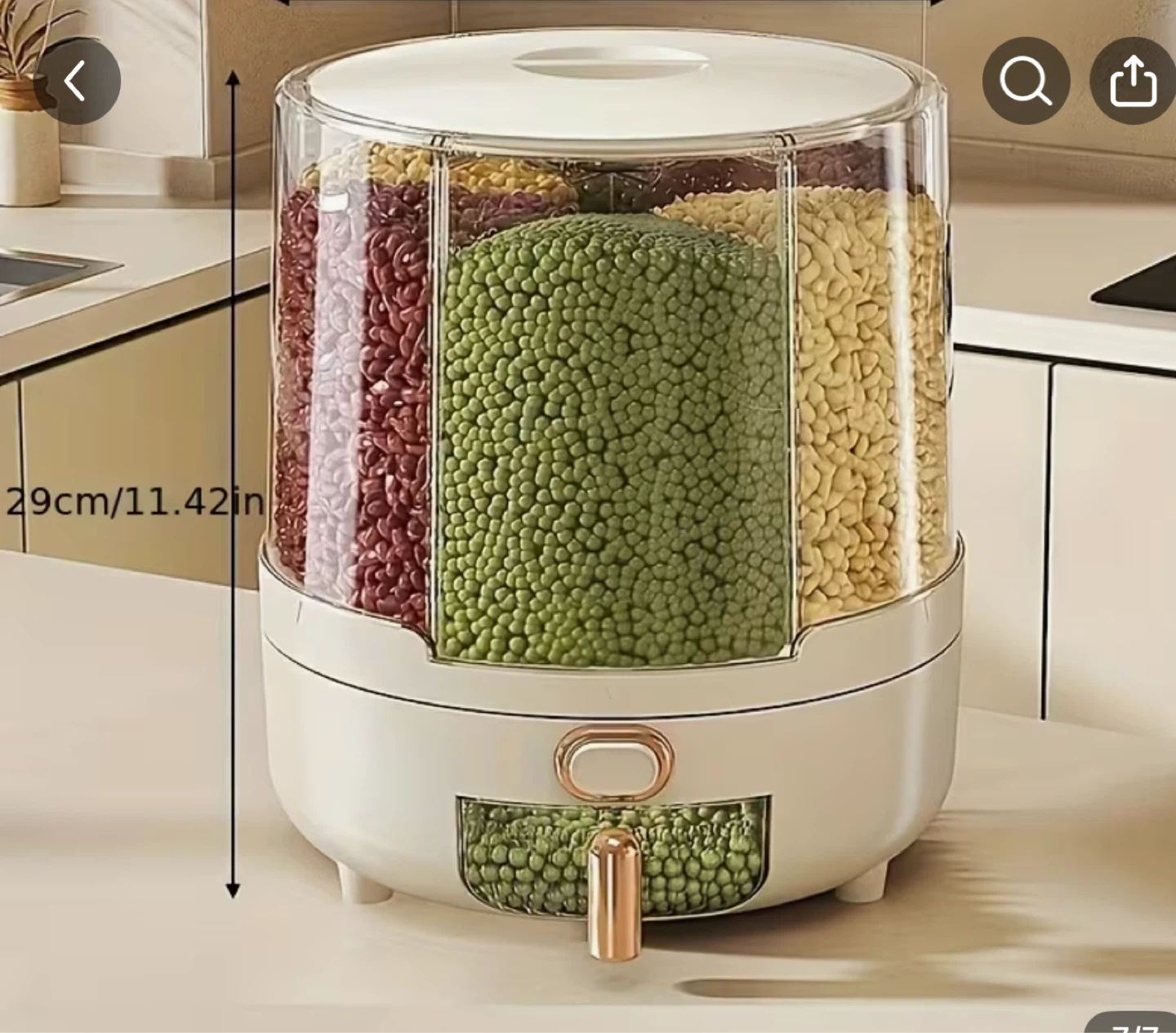 Rotating Dry Food Dispenser