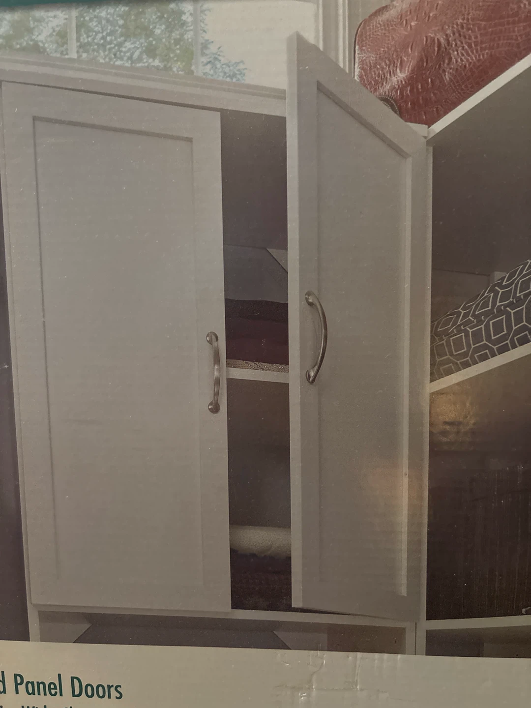 ClosetMaid Raised Panel Doors for 25 in. Wide Organizer - photo 4
