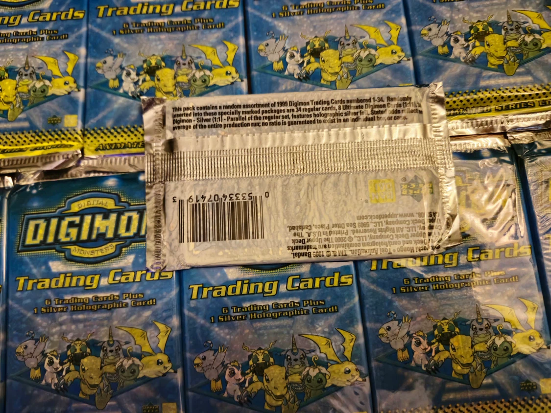 Vintage 1999 Digimon Sealed Booster Packs – Lot of 12 - photo 3