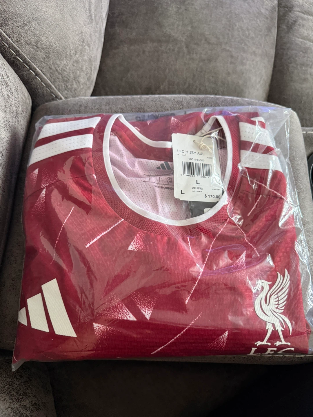 Adidas Liverpool Szoboszlai Long Sleeve Jersey