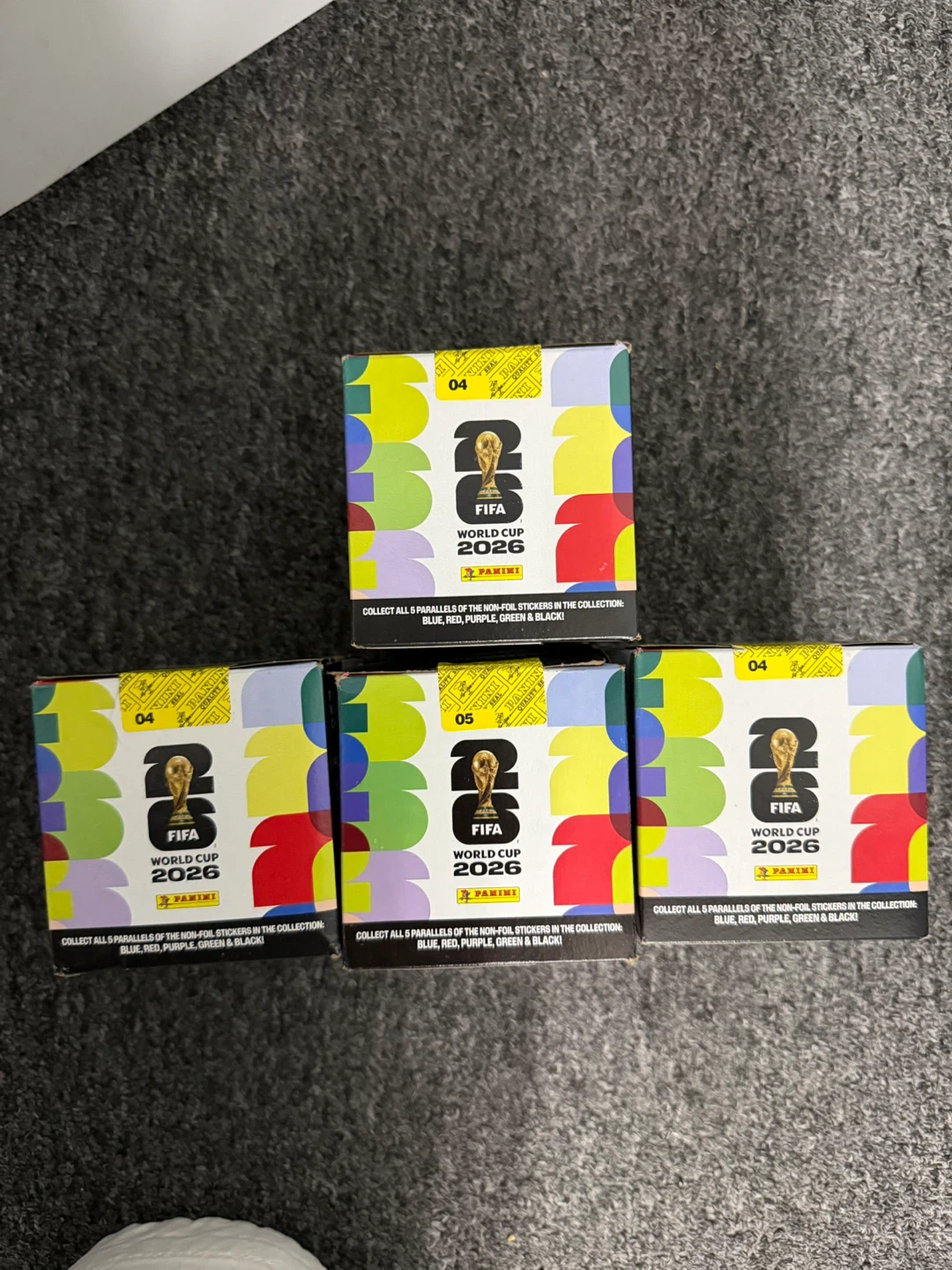 Panini FIFA World Cup 2026 Sticker Boxes