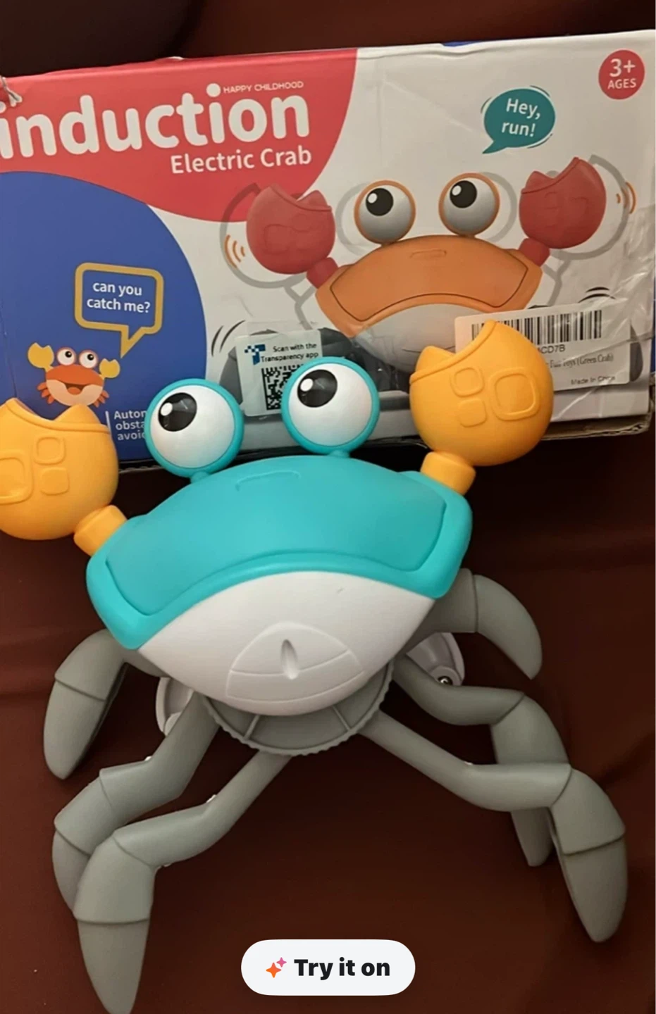 Induction Electric Crab Toy