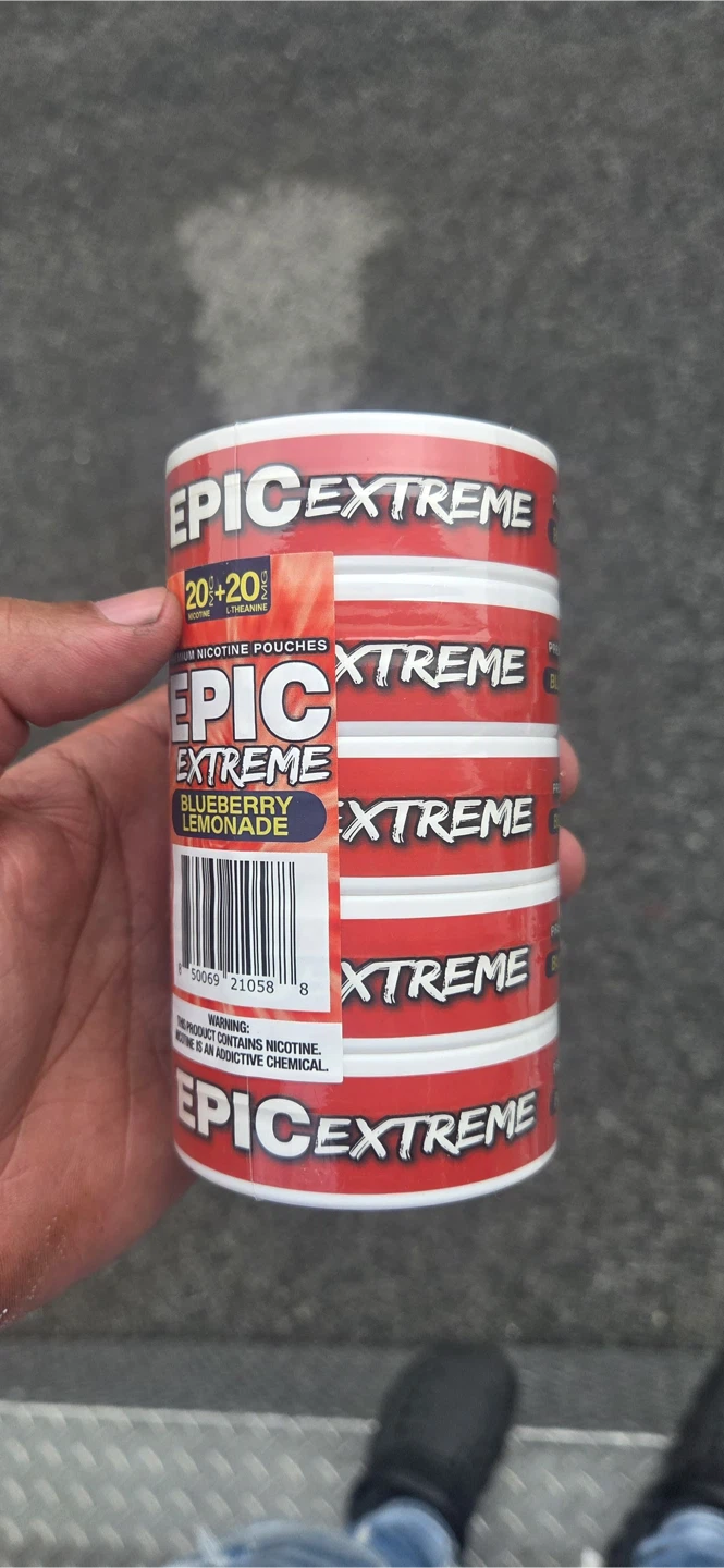 EPIC EXTREME Blueberry Lemonade Nicotine Pouches
