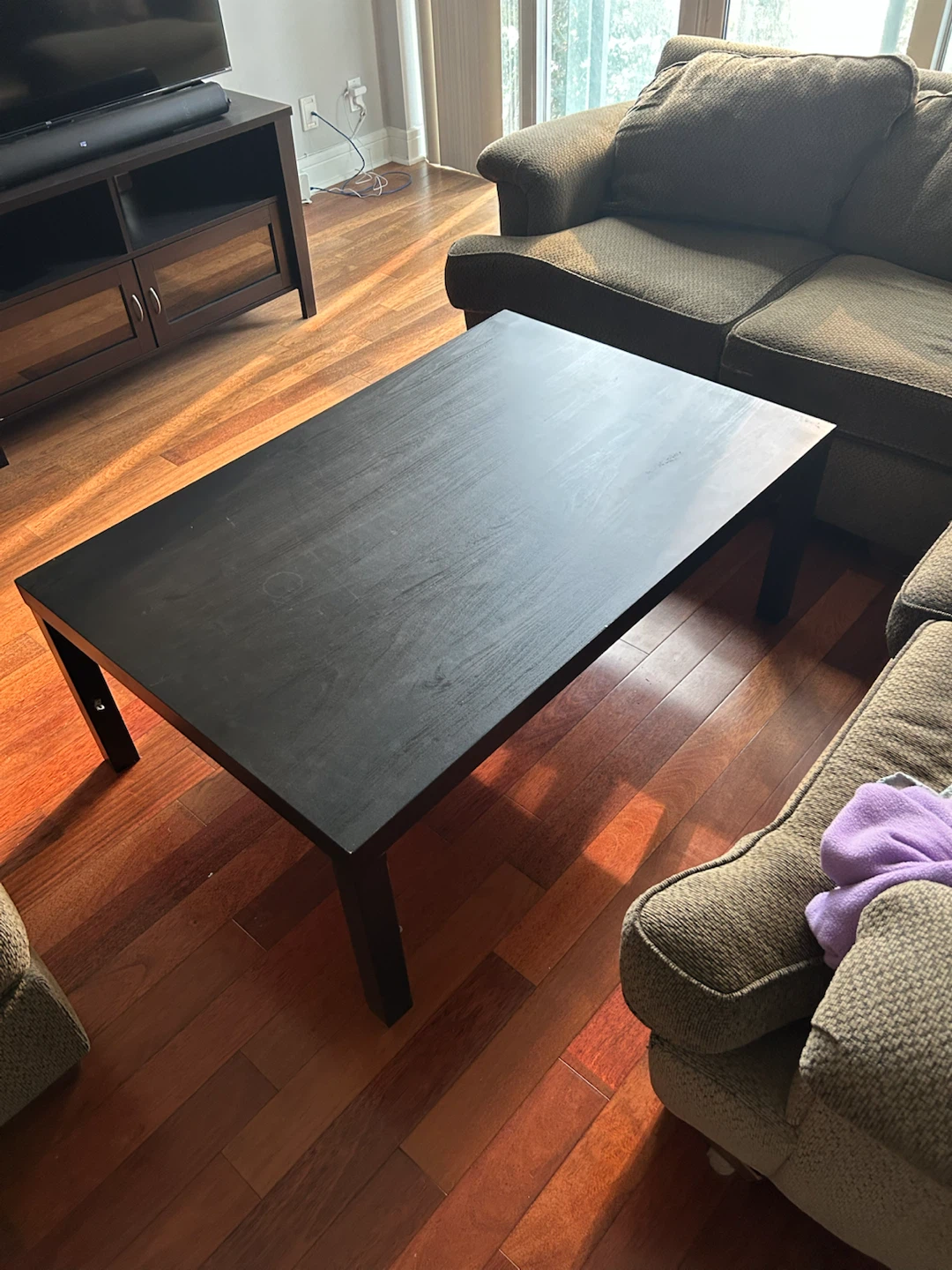 Black Coffee Table