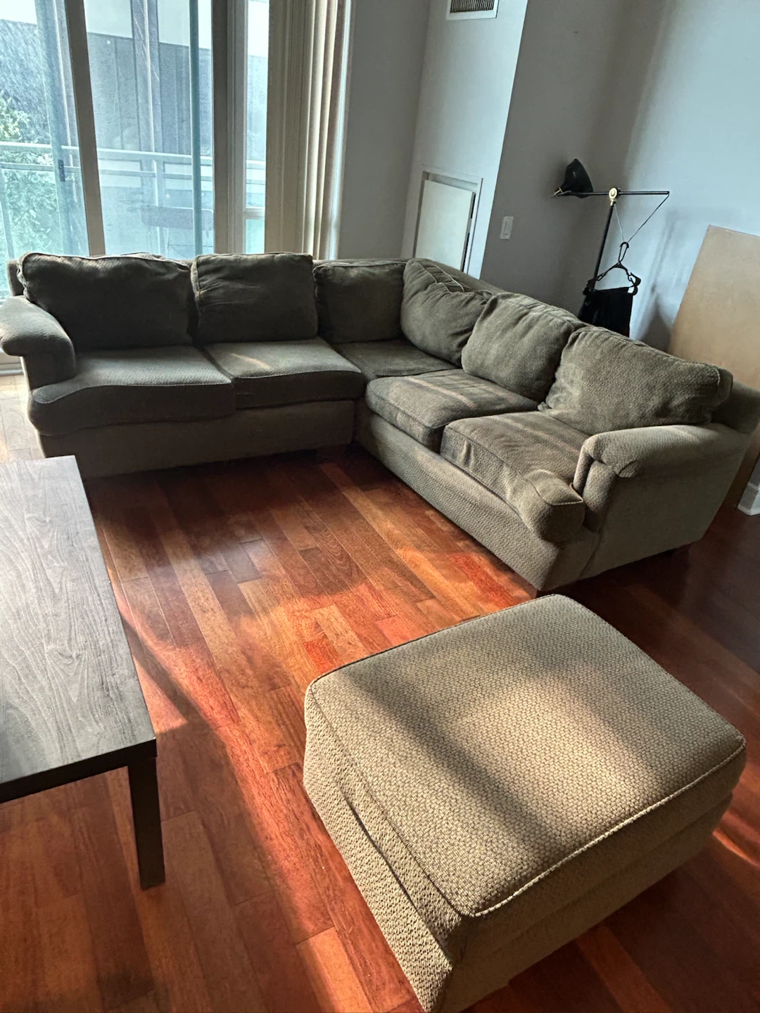 Sectional Sofa with Ottoman
