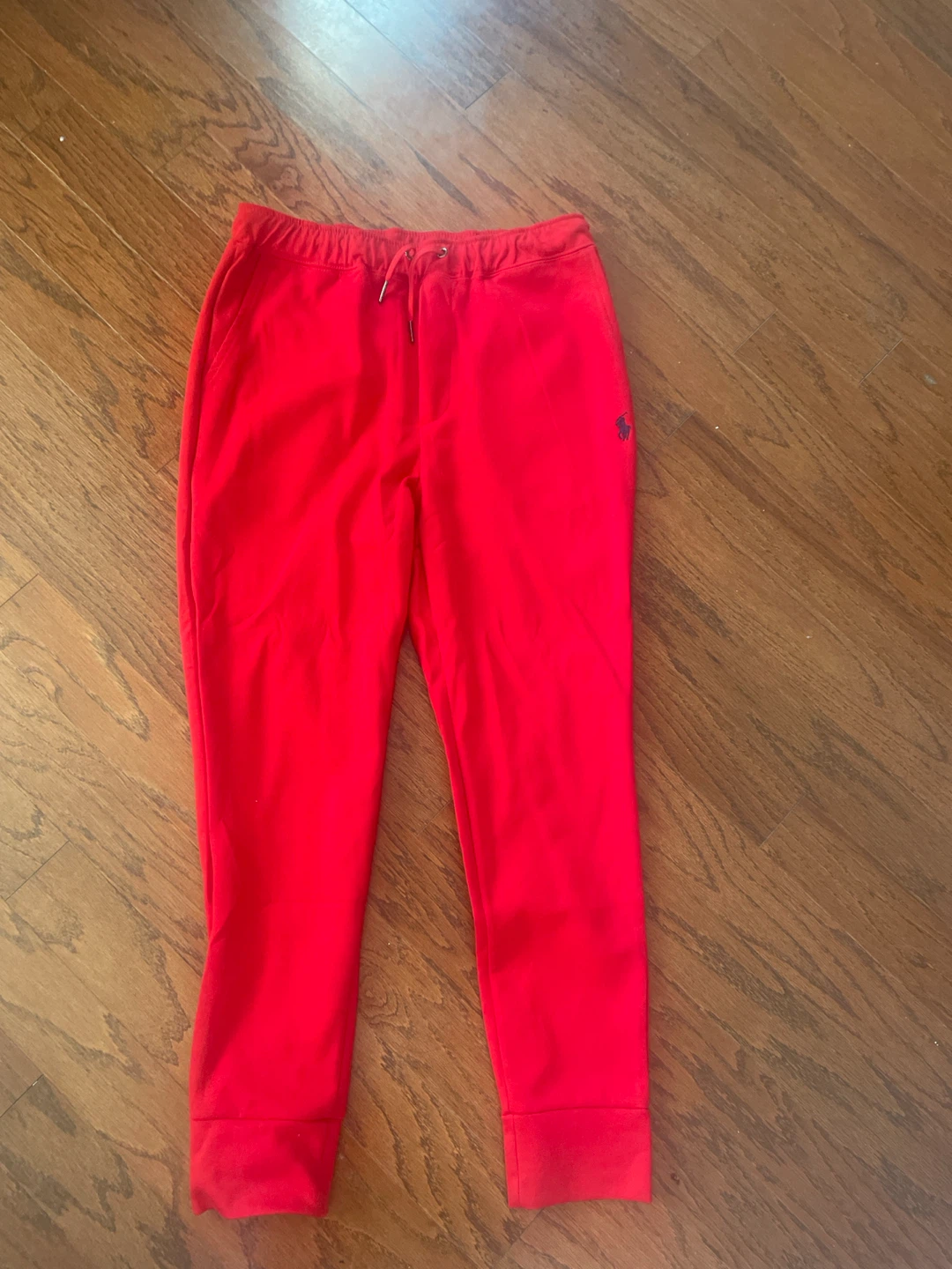 Polo Ralph Lauren Red Joggers - Size Medium