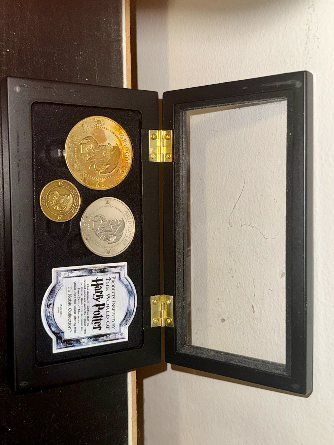 ⚡ HARRY POTTER GRINGOTTS COIN COLLECTION — NOBLE COLLECTION