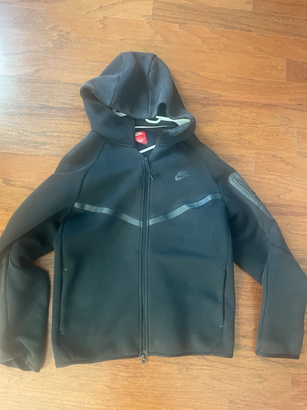 Nike Tech Fleece Hoodie Jacket Black Size M
