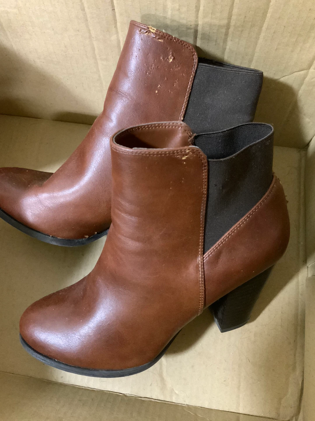 Call It Spring; Brown Ankle Boots