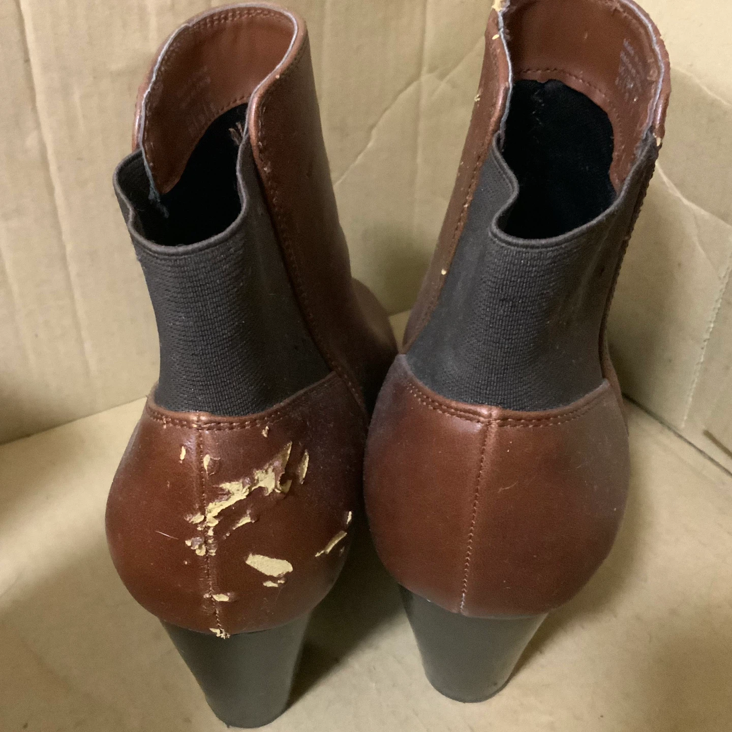 Call It Spring; Brown Ankle Boots - photo 2