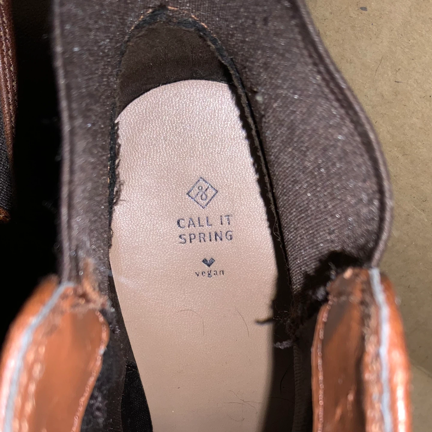 Call It Spring; Brown Ankle Boots - photo 3