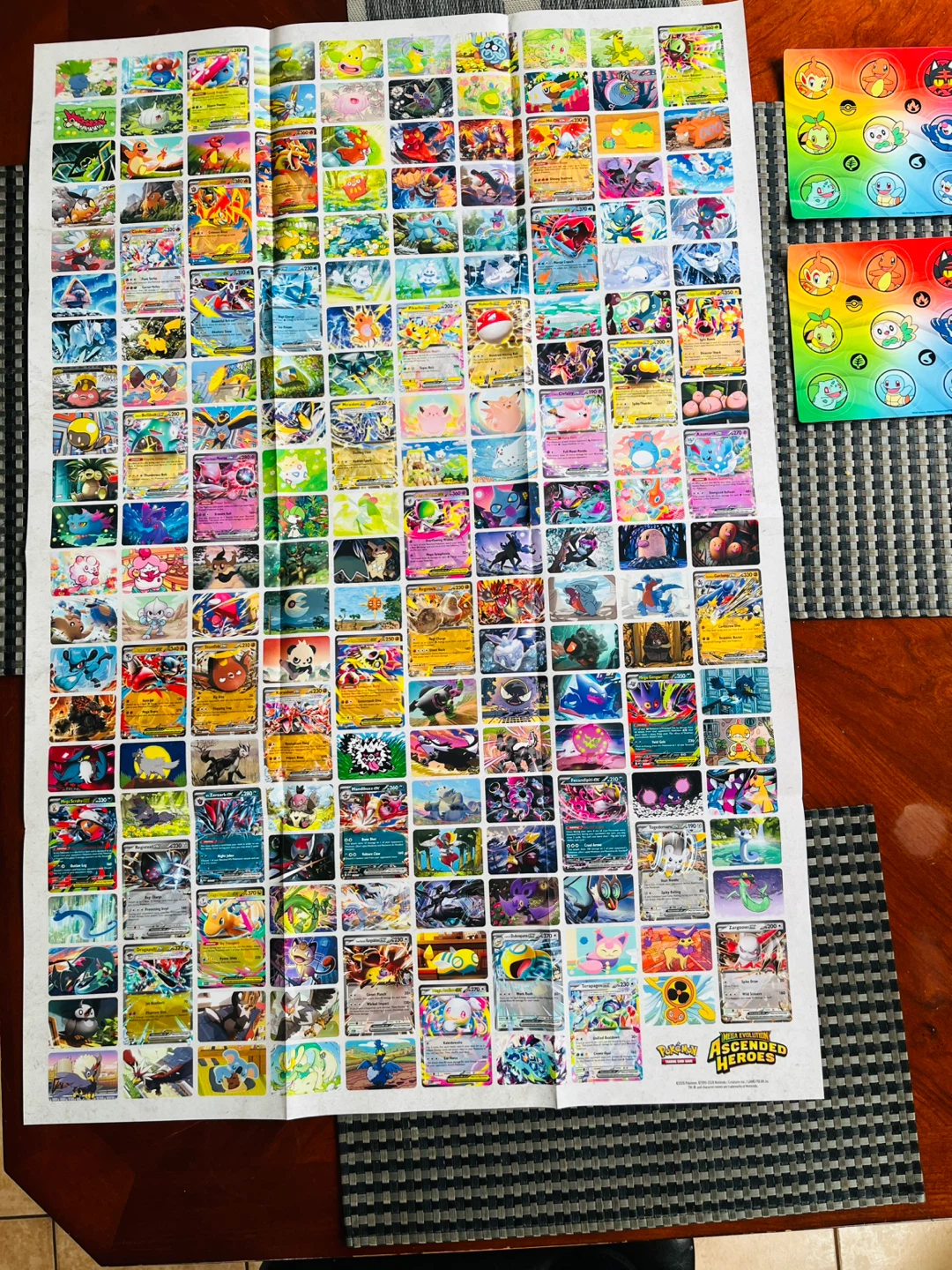 Mega Lucario EX Pokemon Poster and Stickers - photo 2