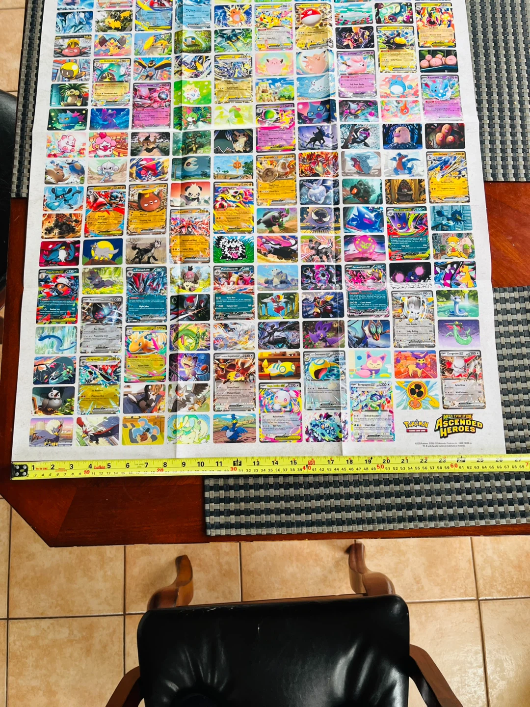 Mega Lucario EX Pokemon Poster and Stickers - photo 5