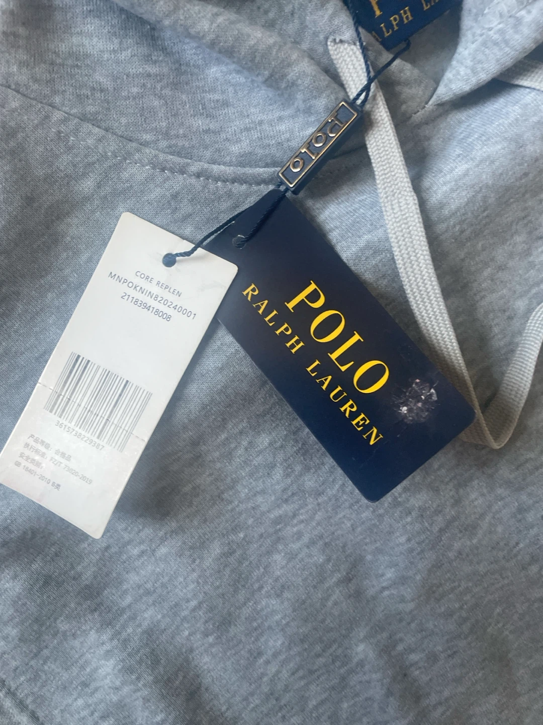 Polo Ralph Lauren Grey Hoodie - photo 3