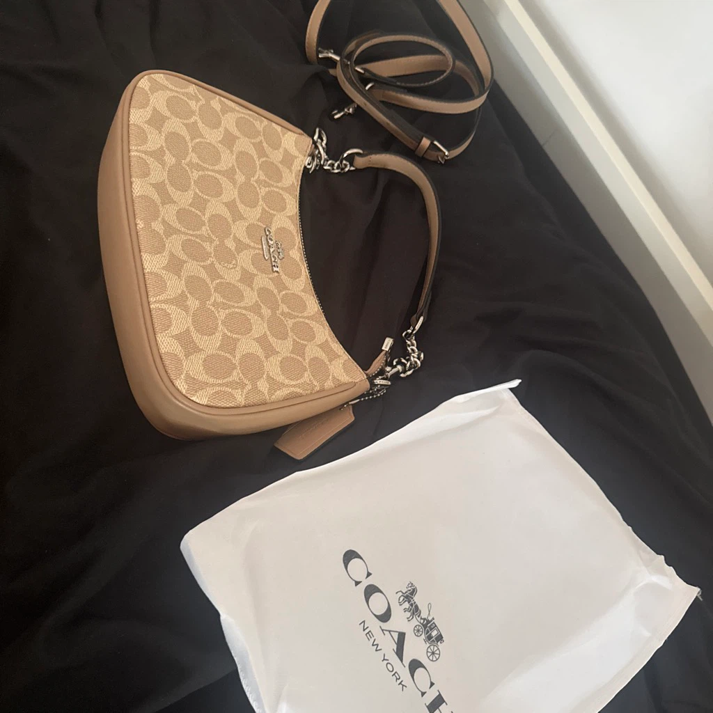 Coach Monogram Shoulder Bag