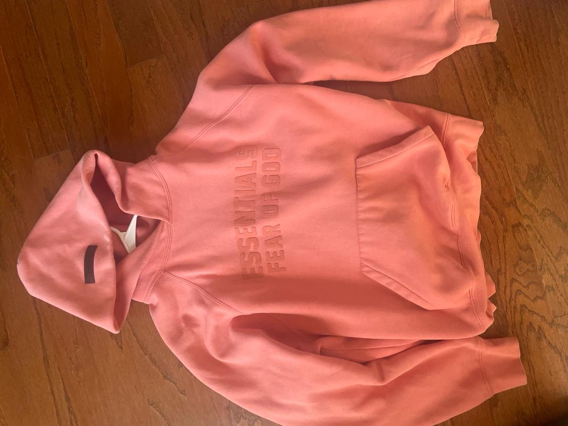 Fear of God Essentials Hoodie - Pink - Size M