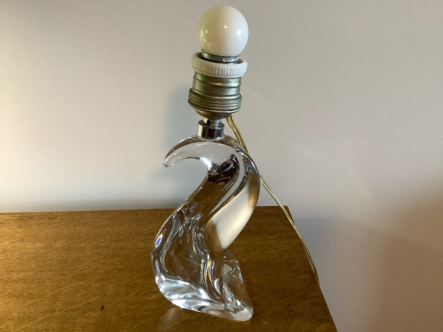 Vt Hd Crafted Saint Louis Crystal Table Lamp 🐞