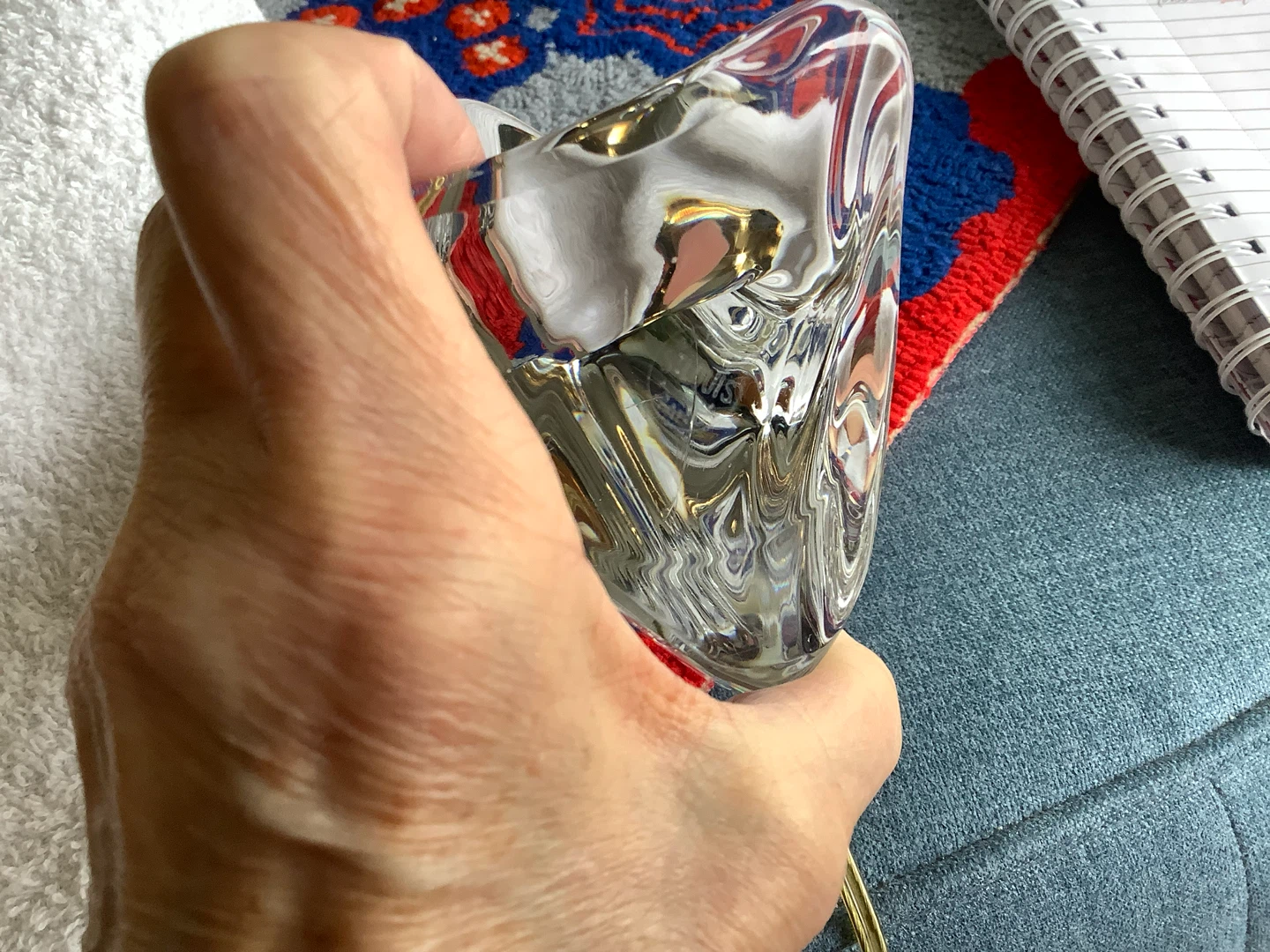 Vt Hd Crafted Saint Louis Crystal Table Lamp 🐞 - photo 2