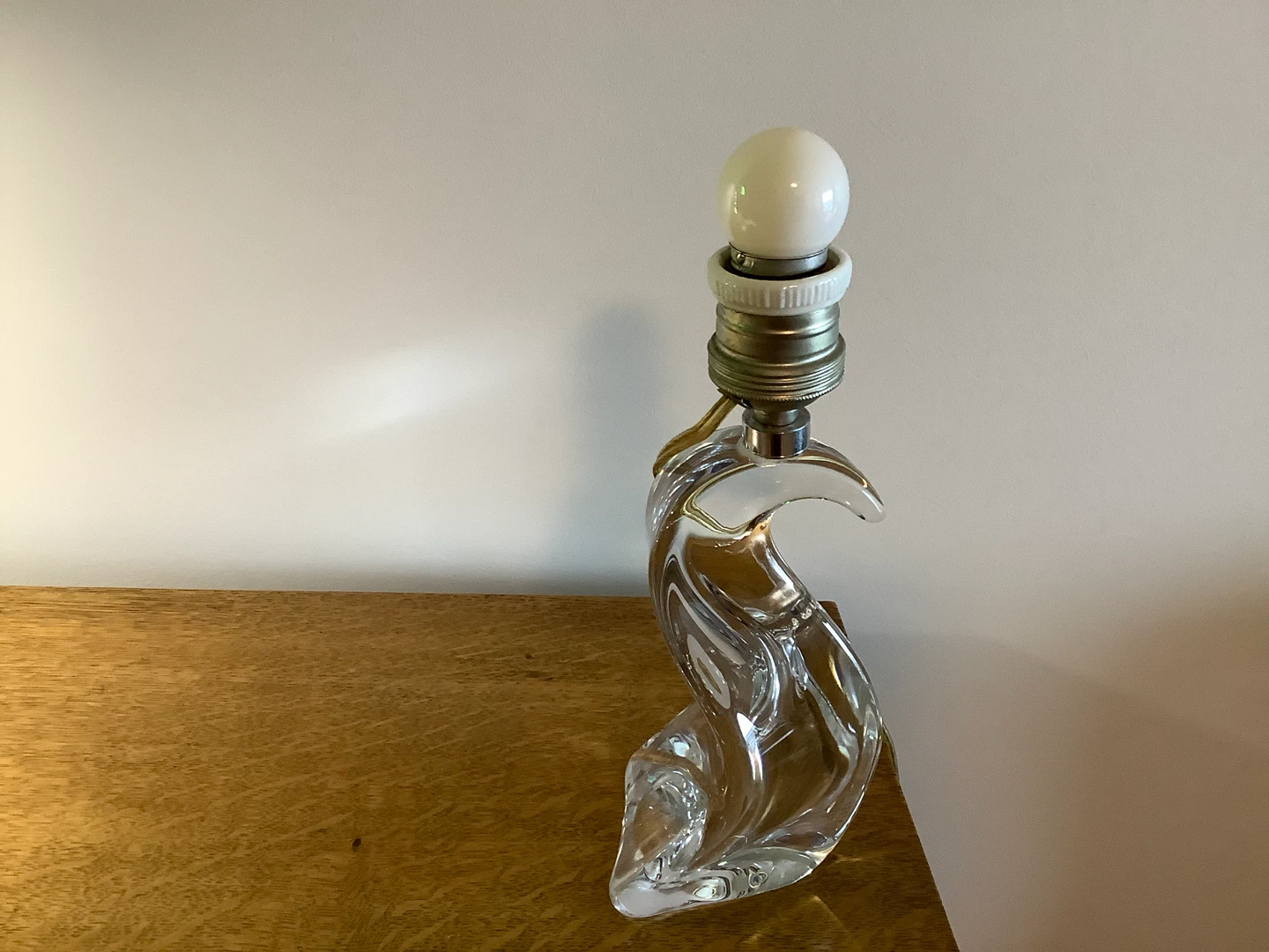 Vt Hd Crafted Saint Louis Crystal Table Lamp 🐞 - photo 3