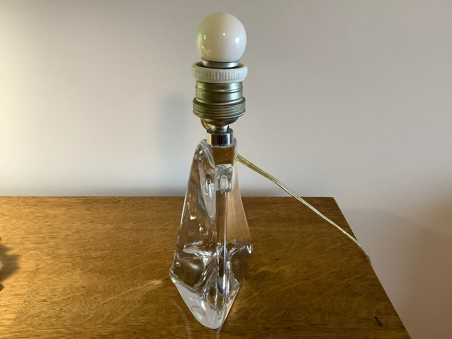 Vt Hd Crafted Saint Louis Crystal Table Lamp 🐞 - photo 4