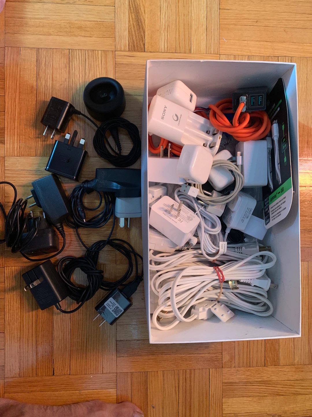 Assorted Power Adapters and Cables