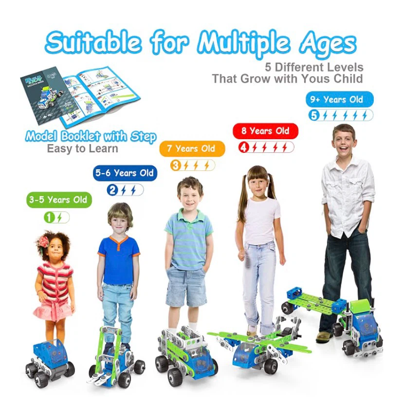 Tsomtto Build & Play 18-in-1 DIY Building Block Set - photo 3