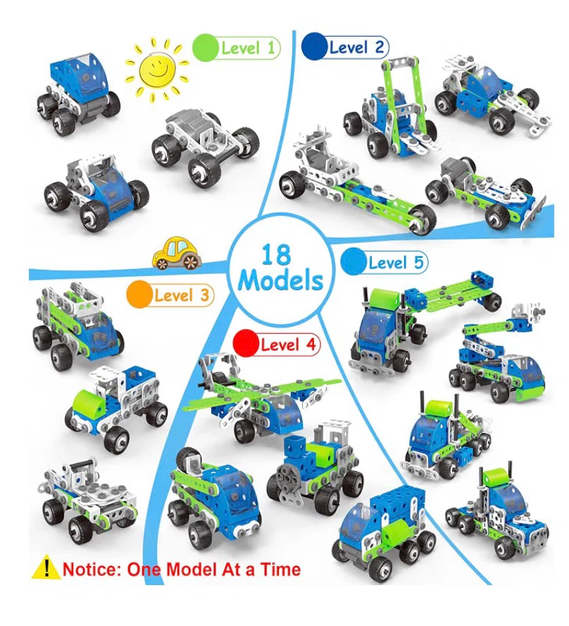 Tsomtto Build & Play 18-in-1 DIY Building Block Set - photo 5