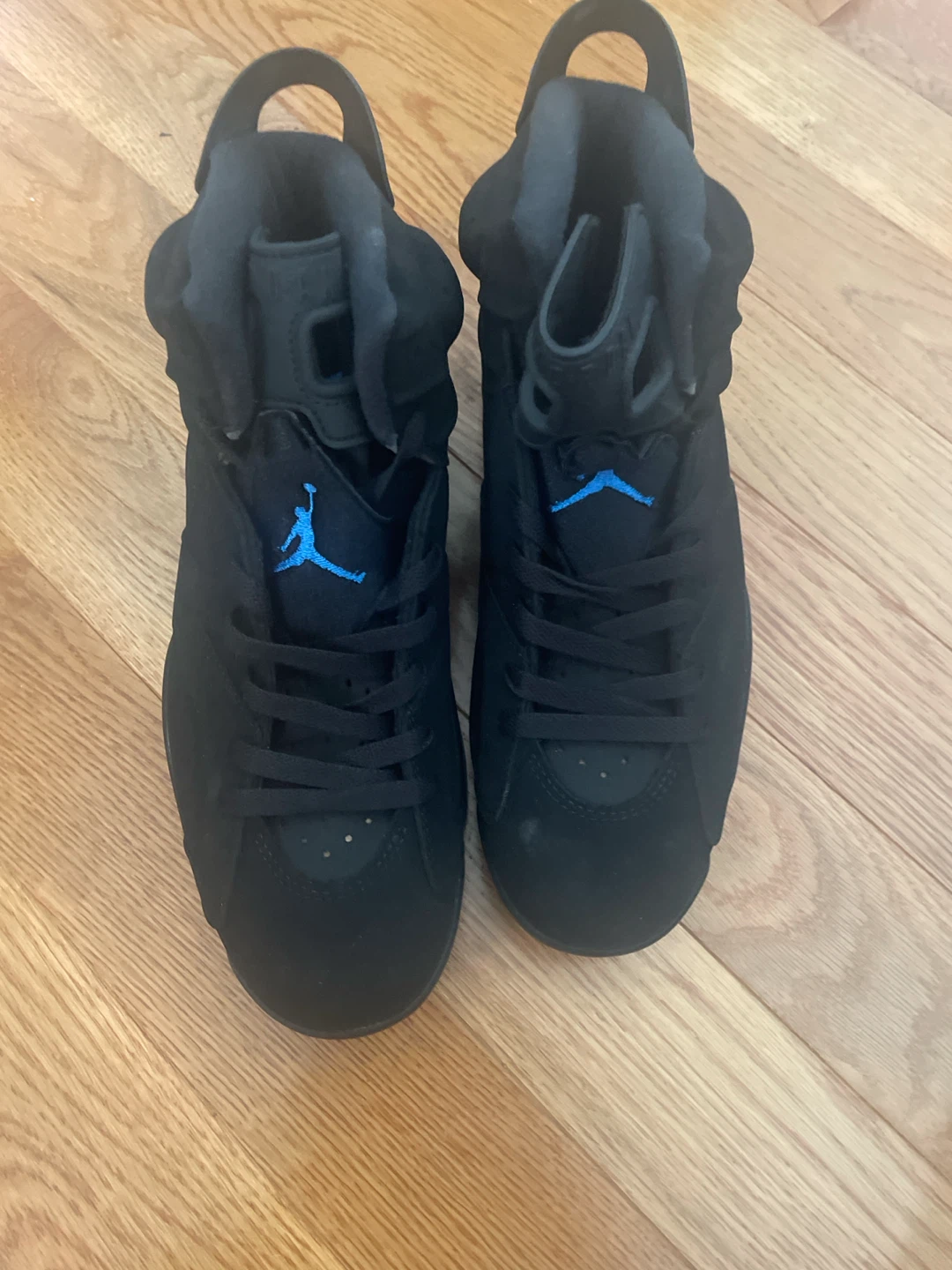 Air Jordan 6 Retro Black Blue Sneakers - photo 3