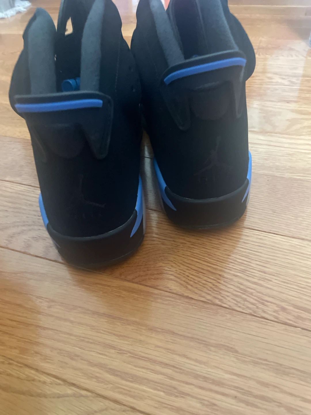 Air Jordan 6 Retro Black Blue Sneakers - photo 4